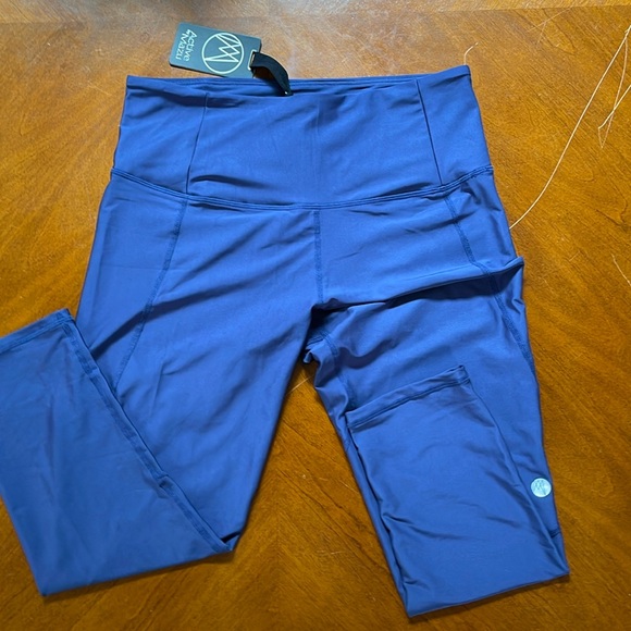 Mazu swimming,, capri leggings navy XL - Picture 1 of 3